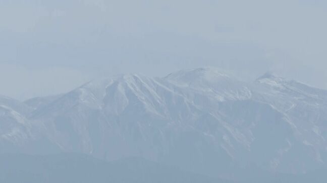 【速報】白山で初冠雪 平年より8日遅く|TBS NEWS DIG