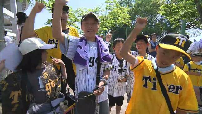 「サトテルのホームランとかいっぱい見たい」阪神・西勇輝投手、中日・金丸投手の先発で熱戦【倉敷マスカットスタジアム】|TBS NEWS DIG