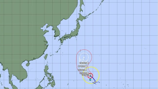 【台風情報】大型で猛烈な台風4号(シンラコウ) このあとの勢力と進路は 最大瞬間風速85メートル 今後の全国の天気を画像で 気象庁|TBS NEWS DIG