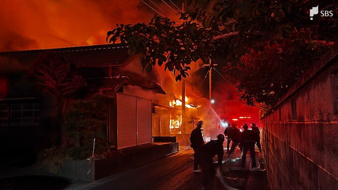 静岡県牧之原市で住宅や倉庫全焼 住人2人と連絡取れず所在の確認急ぐ|TBS NEWS DIG