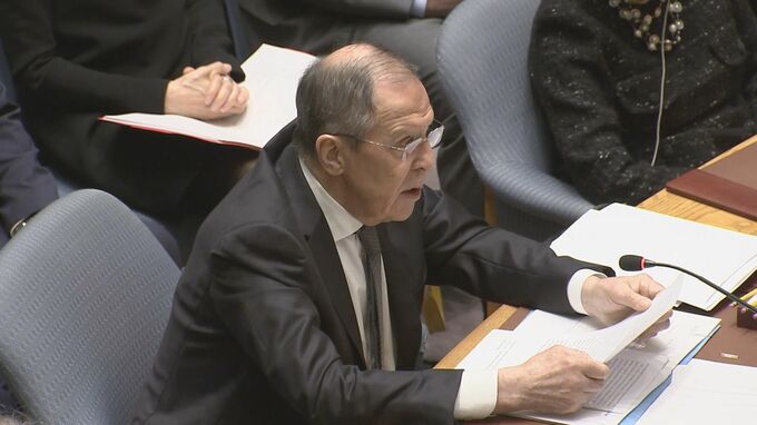 「冷戦時代よりも危険な領域に達した可能性」ロシア・ラブロフ外相が国連安保理議長の会合で持論展開|TBS NEWS DIG