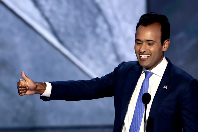 米国防支出、ドローンや極超音速ミサイルにシフト必要－ラマスワミ氏