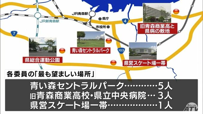 4候補地のうち「青い森セントラルパーク案」支持の意見が最多に　「統合新病院」整備場所について話し合う7回目の青森市の検討会議が開催|TBS NEWS DIG