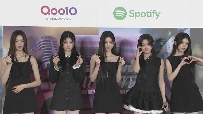 【ILLIT】　ZEROBASEONEらと東京ドームに集結　レッドカーペットでライブの意気込み　「一生懸命準備したので期待して」|TBS NEWS DIG