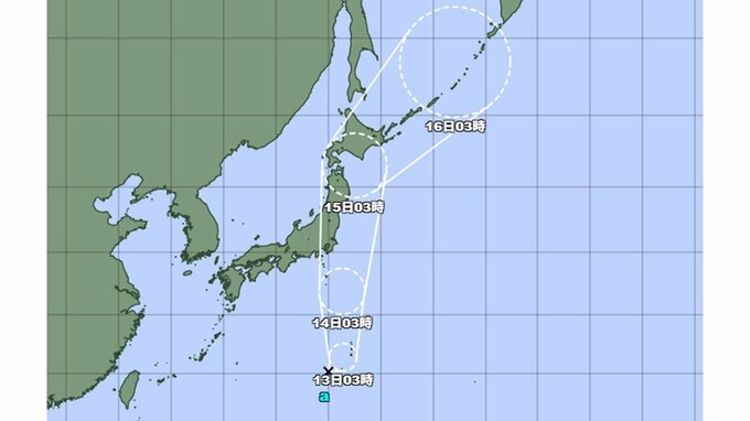 【台風情報】きょう台風5号発生へ　日本列島直撃コース　今後の進路と勢力を詳しく　気象庁　|　山形のニュース│TUYテレビユー山形