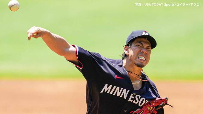 ツインズ前田健太 5回2失点で5敗目、ナ・リーグ東地区首位相手に中4日での熱投も連勝ならず|TBS NEWS DIG