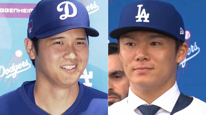 大谷翔平 初の2試合連続出場 山本由伸との初共演で2打数2安打1打点、1塁からタッチアップ＆初盗塁と足でも魅せた|TBS NEWS DIG