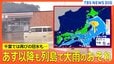 【関東などで大雨】東京・新島村には「レベル5土砂災害特別警報」/今後の予想は？/夕方にかけて線状降水帯発生のおそれ／千葉で再び冠水/アンダーパスで車水没　女性が意識不明の重体 など【ニュースライブ】|TBS NEWS DIG