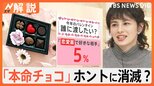 バレンタインデー「本命チョコ」消滅? 好きな人に渡す「5%」、小中学生 今どきの“告白方法”は?【Nスタ解説】|TBS NEWS DIG
