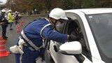 「早めのタイヤ交換を」東北道のICで冬道の交通事故防止を啓発 岩手・八幡平市|TBS NEWS DIG
