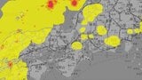 【気象情報】近畿地方は11日夜のはじめ頃にかけて大気の状態が非常に不安定となり局地的に雷雲が発達 急な強い雨に注意を【雨と風のシミュレーション】|TBS NEWS DIG