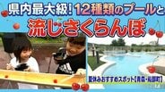 12種類のプールに温泉やサウナも完備 「流しさくらんぼ」「手ぶらBBQ」で夏満喫！リゾート施設『バーデパーク』のおすすめイベント【青森・南部町】　|　青森のニュース│ATV NEWS│青森テレビ