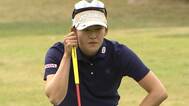 女子ゴルフ国内開幕戦 3連覇狙う岩井千怜「風でアイアンのチョイスが…」3打差9位タイ、永井花奈が5アンダーで首位|TBS NEWS DIG