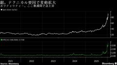 銀が反落、トランプ氏が重要鉱物関税を見送り－利益確定の動きも重し| TBS CROSS DIG with Bloomberg