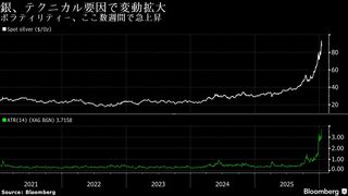 銀が反落、トランプ氏が重要鉱物関税を見送り－利益確定の動きも重し| TBS CROSS DIG with Bloomberg