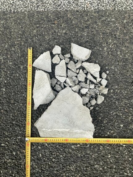 新幹線の高架橋からモルタル片落下 けが人は無し 広島・府中町