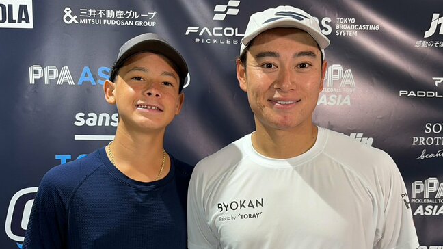 男子ダブルスの船水雄太、タマ・シマブクロペアが決勝進出 藤原里華は2種目でメダル確定【ピックルボール東京OP】|TBS NEWS DIG