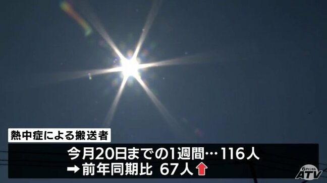 今日もまた“危険な暑さ”…　青森県内すでに20地点で最高気温30℃超　熱中症対策を万全に|TBS NEWS DIG