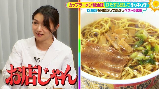 ひたすら試してランキング「カップラーメン醤油味」を徹底調査！麺・スープ・全体の味で満点獲得し"王者の貫禄"見せつけた１位の商品は？プロも脱帽「もう言うことなし」【MBSサタプラ】|TBS NEWS DIG