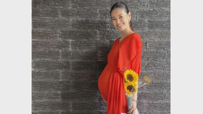 モデル・葛岡碧さん(39)　女児出産を報告「可愛い可愛いの毎日です」|TBS NEWS DIG