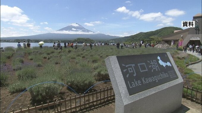 2025年上半期の宿泊者数　外国人観光客が過去最多に　山梨　|　山梨のニュース | ＵＴＹテレビ山梨