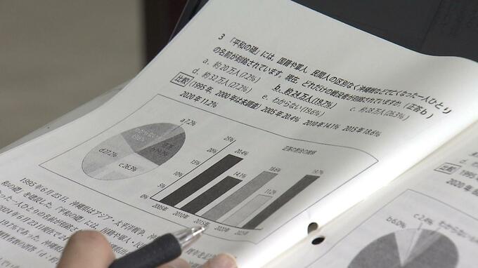 沖縄戦学ぶ「大切」9割超も…基地問題の関心は低下 高校生アンケート　|　沖縄のニュース｜RBC 琉球放送
