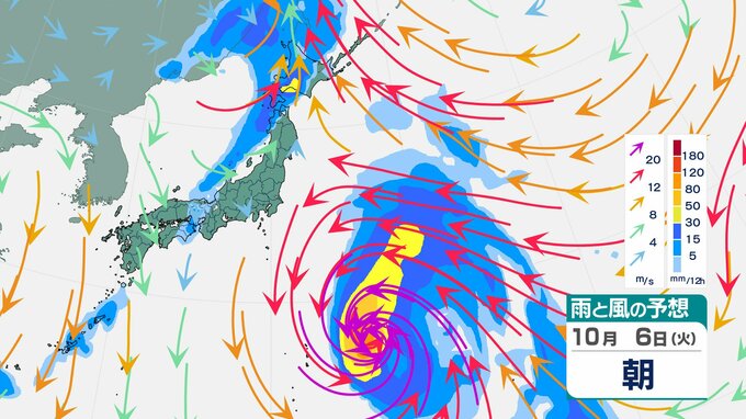 【この先一週間の天気】台風27号の影響…大しけや高波のおそれ　低気圧と前線の通過に伴い4日（日）から6日（火）は西日本から北日本にかけて広範囲で雨の見込み【雨と風のシミュレーション】　|　富山のニュース｜天気・防災｜チューリップテレビ