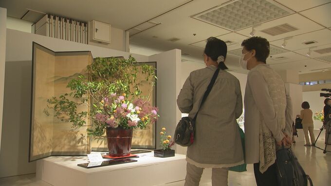 15の流派が垣根を超えて競演！「総合花展 金沢展」24日開幕　|　石川県のニュース｜MRO北陸放送