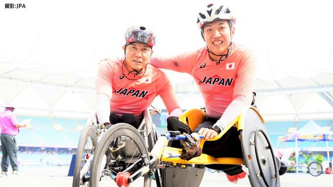 車いすの佐藤友祈が金＆上与那原寛和が銀 ！ 日本勢ワンツーフィニッシュで有終の美【パラ陸上・世界選手権】|TBS NEWS DIG