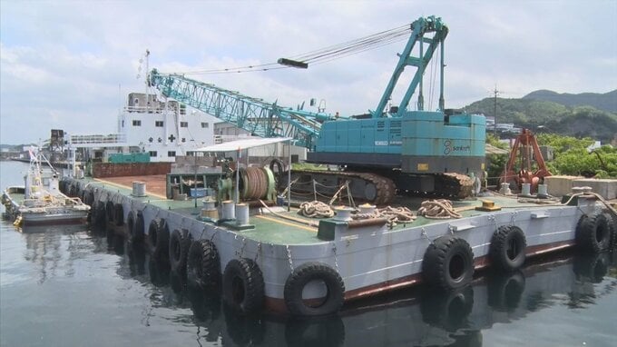 「人が船と岸壁に挟まれた…」作業中の潜水士が台船と岸壁の間に挟まれ死亡　|　BSSニュース | BSS山陰放送
