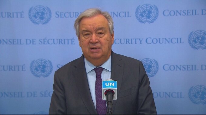 「国連主導の政治プロセスに早期復帰を」内戦激化のシリア情勢めぐり国連事務総長|TBS NEWS DIG