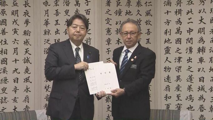 林官房長官が就任後初の沖縄訪問　辺野古移設工事は「代執行」も　沖縄県と政府“対話”へ|TBS NEWS DIG