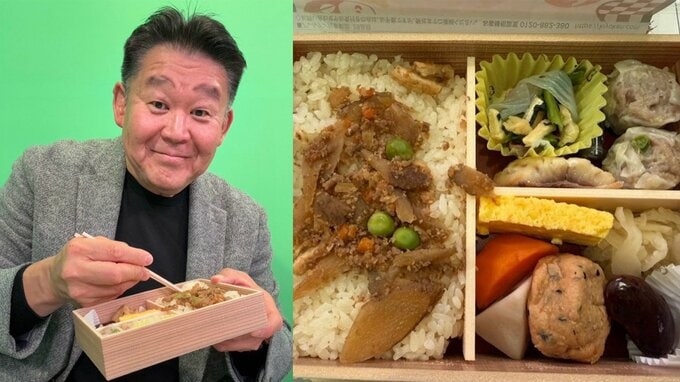 【 花田虎上 】　「いよいよです！」千秋楽解説前に崎陽軒の“冬限定”ランチでパワー補給　彩り豊かなお弁当ショットに反響|TBS NEWS DIG