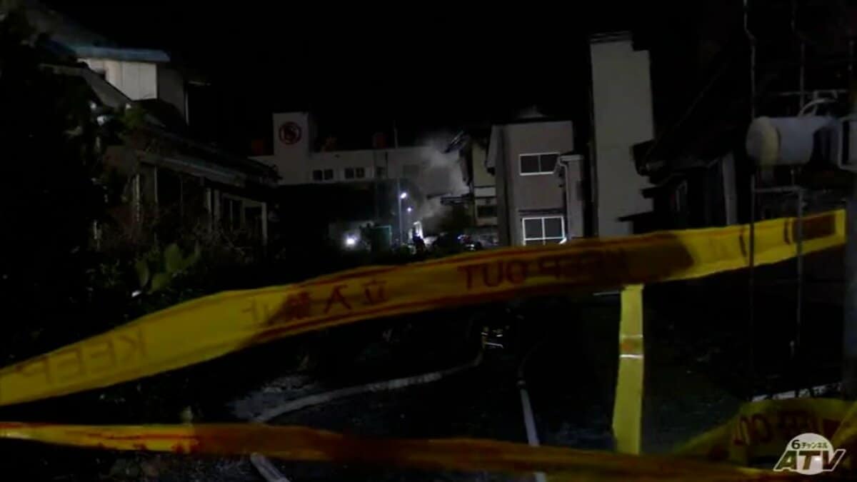 住宅2棟が全焼 けが人なし 青森県八戸市 | 青森のニュース│ATV NEWS