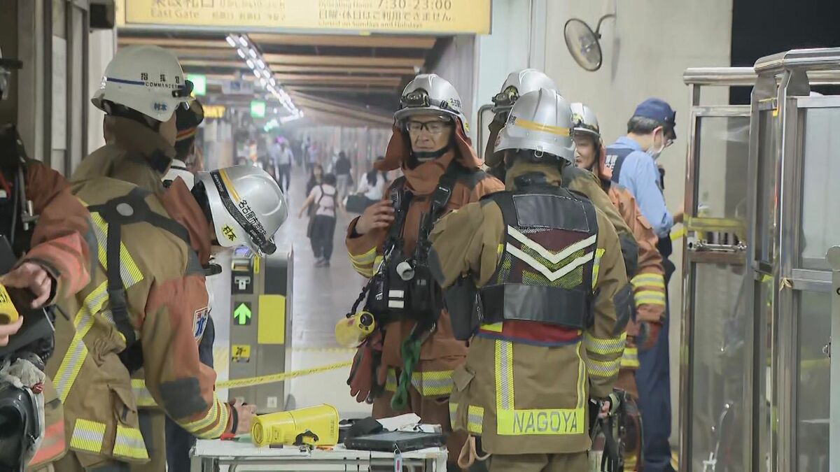【速報】地下鉄東山線 名古屋～星ヶ丘で運転見合わせ 再開のめど立たず 運転士｢焦げくさい｣ 原因調査中