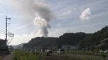 岐阜・御嵩町の炭素繊維のリサイクルなどを手掛ける会社工場で火事 鎮火のめど立たず|TBS NEWS DIG