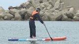遊んでいるわけではありません…警察官が海岸で「SUP」に勤しむワケ　|　BSSニュース | BSS山陰放送