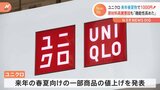 ユニクロ一部商品を“1000円値上げ” 来年春夏向け「UVカットメッシュパーカ」「ウルトラストレッチカラージーンズ」など|TBS NEWS DIG