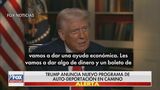 米・トランプ大統領「自発的国外退去プログラムを作る」と表明 在留資格を持たない人に国外退去を支援|TBS NEWS DIG