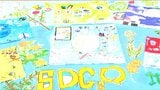 世界全体が幸せになるために「SDGsの達成が大切」日韓小学生が共同アート作品を完成|TBS NEWS DIG