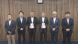 ハンドボール通じて交流を 東邦銀行と富山銀行「県ハンドボール協会」に寄付 福島 | 福島のニュース│TUF