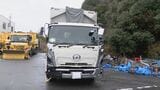 酒気帯び運転のトラックによる衝突事故 運転手の65歳男を現行犯逮捕 トンネル内で壁にぶつかったはずみで乗用車に衝突…自身のトラック横転 新東名高速|TBS NEWS DIG