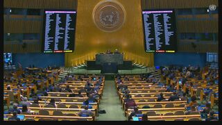 国連総会　ウクライナ侵攻4年受け停戦求める決議案を採択| TBS CROSS DIG with Bloomberg