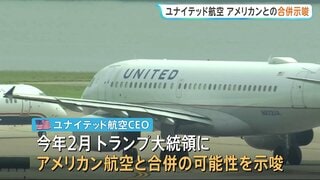 世界最大の航空会社が誕生か　米ユナイテッド航空CEOがトランプ大統領に「アメリカン航空との合併」の可能性を示唆| TBS CROSS DIG with Bloomberg
