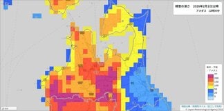 【大雪情報】東北地方の上空約5000メートルに氷点下36度以下の寒気が2日にかけて流れ込む見込み　青森県津軽と三八上北は大雪となる所が…警報級の大雪となる可能性も【雪と雨のシミュレーション】　|　富山のニュース｜天気・防災｜チューリップテレビ