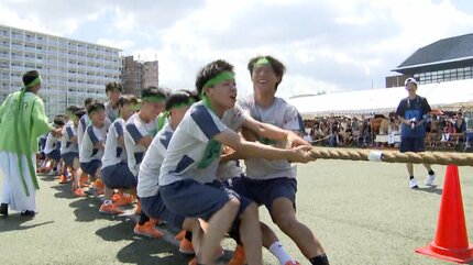 黄色い声援もらいたい！」「キャーッて聞こえた」「これ見るために入学