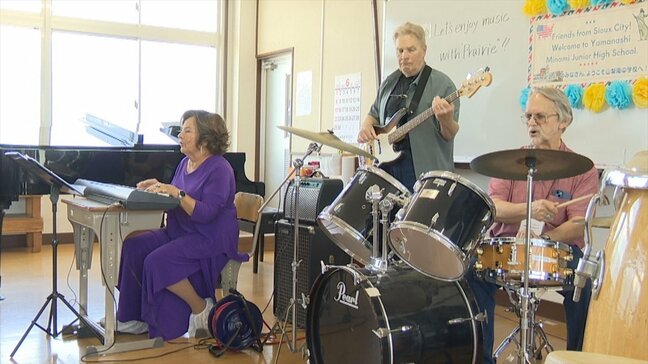 中学生が姉妹都市アイオワ州スーシティ市の市民バンドと音楽で交流 山梨南中|TBS NEWS DIG