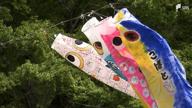 もうすぐ「こどもの日」100匹のこいのぼりが園内に…心地よく泳ぐ風速は? 蓮華寺池公園=静岡・藤枝市【くるちゃんさんぽ】|TBS NEWS DIG
