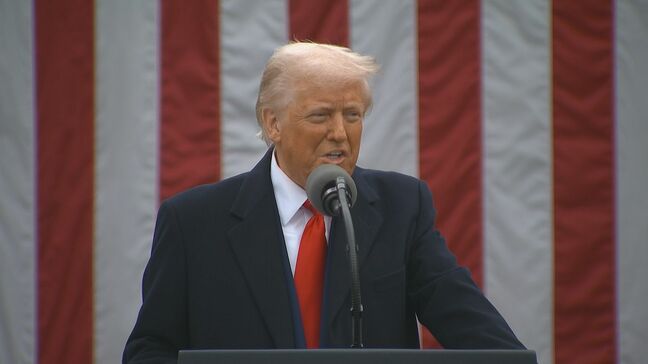 【速報】トランプ政権の「相互関税」 日本には24%、韓国には25%、中国に34%|TBS NEWS DIG