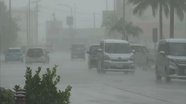 台風9号が近づく石垣島から中継|TBS NEWS DIG